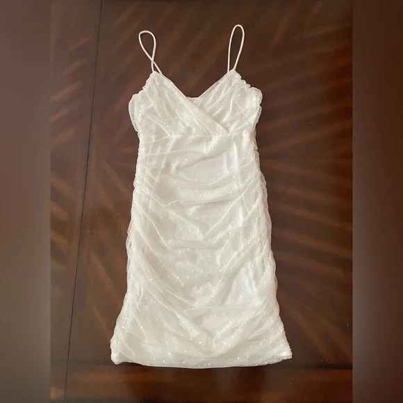 Blue Blush Dresses | White Blue Blush Dress | Color: White | Size: S | Gsdawes's Closet